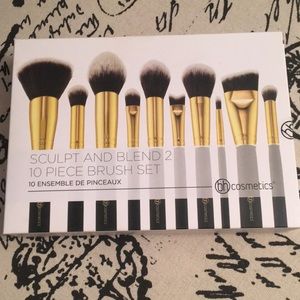 Bh cosmetics 10 piece brush set